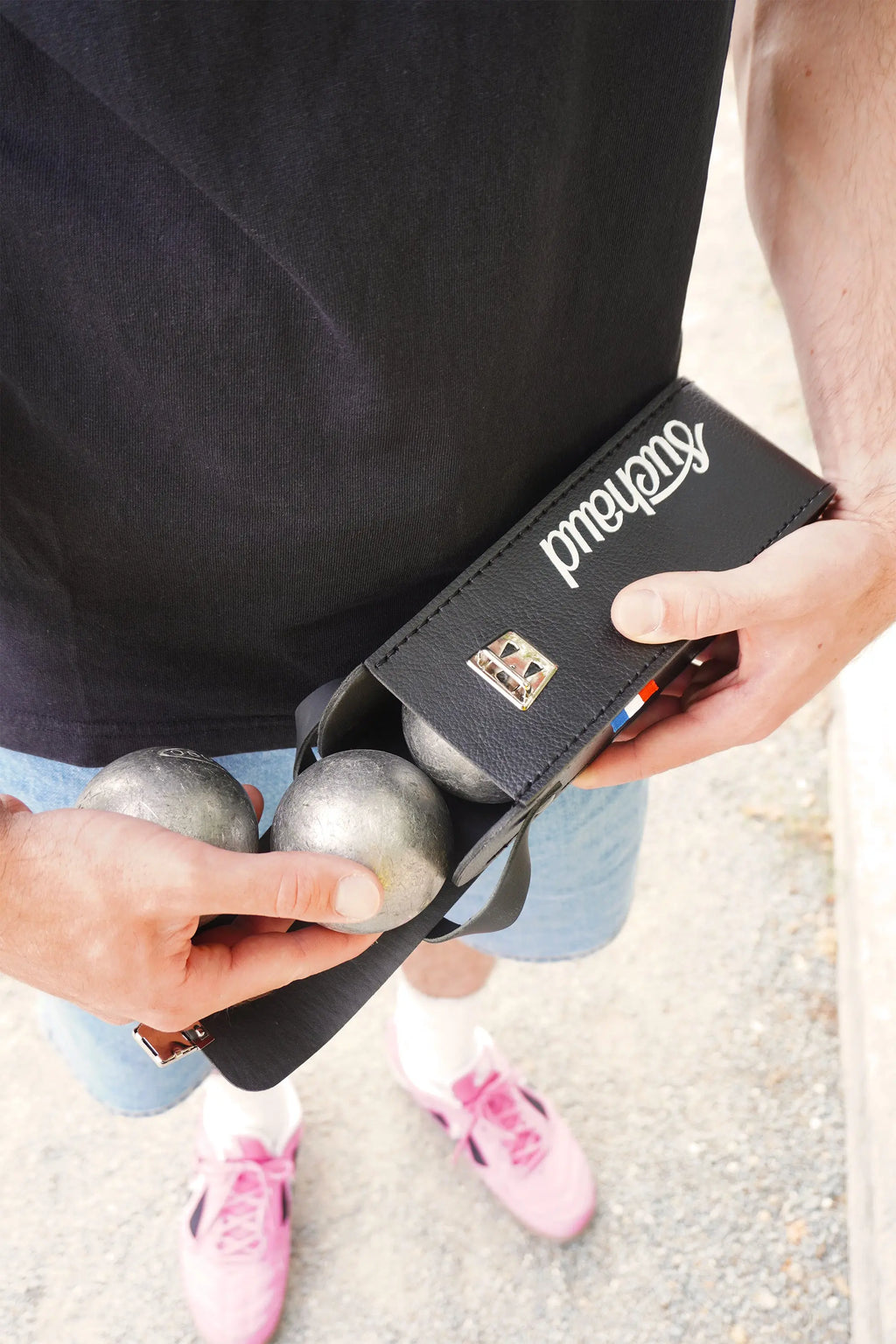 Sacoche pour boules de pétanque -Suchaud